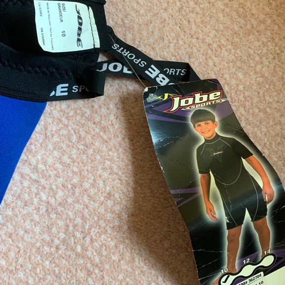 NWT Jobe Shorty Swim Wetsuit Youth 10. Unisex - Picture 4 of 6